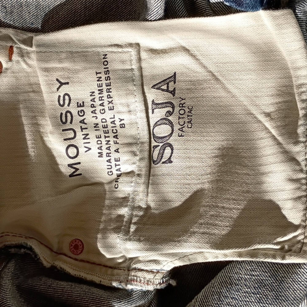 Moussy Women's Jeans Deep Indigo, Curvy Hip, Straight Leg. - Picture 6 of 6
